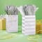 Silver Polka Dot &#x26; Stripe Gift Bag Value Pack by Celebrate It&#x2122;